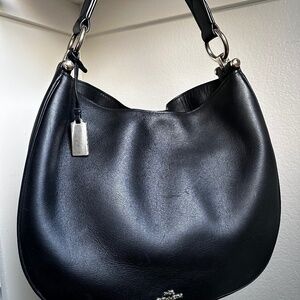 Coach Leather Nomad Glovetanned Hobo Shoulder Bag